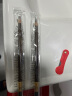 novo 刀削式砍刀眉笔防水防汗不易脱色新手初学者化妆师专用眉笔 1#深棕色+2#灰棕色 实拍图