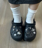 卡骆驰crocs贝雅云彩女士洞洞鞋户外休闲鞋|208186 黑色-001(含智必星) 40 (260mm) 实拍图