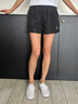 安踏速干|运动短裤女士夏季款冰丝凉感透气健身跑步训练瑜伽五分裤子 【速干-斜插口袋】黑色7505-1 S 实拍图
