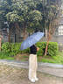 甄选雨伞全自动晴雨伞男女加大加厚加固遮阳伞防晒太阳伞晴雨两用 48骨加固晴雨伞-曜石黑 全自动 实拍图