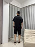 俞兆林（YUZHAOLIN）青少年睡衣男夏季冰丝薄款短袖短裤套装男生夏天可外穿家居服 NSJYI-G542 短袖短裤套装 XL （建议身高170，体重125-150斤） 实拍图