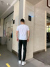啄木鸟【两件装】冰丝裤男夏季休闲裤子男高弹速干宽松透气大码青年长裤 黑色直筒+灰色直筒 XL （建议105-120斤） 实拍图
