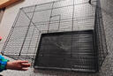 梵昇昱兔笼子加粗加密带厕所带水壶食碗荷兰猪笼龙猫笼仓鼠笼家用养殖笼 中号40*30*30cm含食碗托盘水壶 实拍图