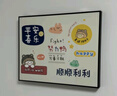 集简季电表箱装饰画现代简约电闸配电箱挂画免打孔开关电表盒遮挡箱壁画 实拍图