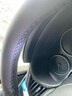 奥迈尔马自达真皮手缝方向盘套昂克赛拉阿特兹CX-5/CX-4马3马6汽车把套 黑皮蓝线 实拍图