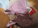 骆驼（CAMEL）运动文胸跑步瑜伽健身内衣女款针织背心 A7S1QL9117 藤萝紫 M 实拍图