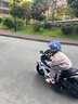 贝多奇儿童电动摩托车可坐人宝宝遥控电瓶车新款三轮车小孩玩具车 白色 高配+12V12超威+软座EVA轮 实拍图