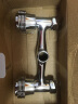 九牧（JOMOO）入墙式厨房水龙头洗菜盆龙头精铜单冷可旋转水槽龙头 入墙式双孔水龙头2401-255/1C1-Z 实拍图