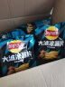 乐事（Lay's）大波浪薯片 铁板鱿鱼味 135克 休闲零食 膨化食品 实拍图