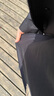 拇指白小T【拍2件】明星同款秋冬男士t恤加绒加厚保暖长袖 男款白色 L  实拍图