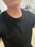 罗蒙100%棉【2件装】纯棉短袖t恤男士夏季圆领休闲纯色打底衫体恤男装 实拍图