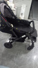 豪威婴儿推车可坐可躺新生儿四轮减震婴儿车双向宝宝bb小孩手推车童车 金羽黑 奢华版（可坐可躺可水洗 实拍图