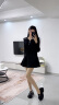 CAMILA KSENIA官网厚底乐福鞋女2025新款春夏季百搭鞋子时尚单鞋增高女鞋小皮鞋 黑色 36 实拍图