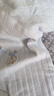 贝瑞加（Babyprints）宝宝连体衣纯棉婴儿夏季衣服儿童家居睡衣薄款爬服A类柔软 蓝90 实拍图