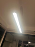 雷士（NVC）一字灯餐厅灯智能高显指吸顶吊灯简约长条灯具雅白WHDD36F/G-01 实拍图