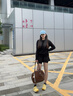人本运动鞋女款2025春秋新款百搭透气小众轻便复古软底跑步休闲阿甘鞋 黄色 38 实拍图