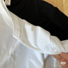 网易严选 200g重磅棉7A抑菌基础长袖T恤纯棉内搭外穿打底衫男女同款 经典纯棉7A抑菌-米白色 L 实拍图