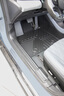 卡骐盾奔驰GLC300L C260 A180E级GLA220  GLB200 GLE450 EQB350汽车脚垫 包门槛TPE脚垫+棕色纳米绒垫 四/五座-新款专用无异味防水全包围 实拍图
