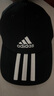 阿迪达斯（adidas）帽子男帽女帽 春季新款运动休闲跑步帽遮阳透气情侣棒球帽鸭舌帽 黑色 三条纹/刺绣logo/现货速发 OSFM/均码 实拍图