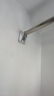 未来式免打孔伸缩晾衣杆阳台固定晾衣架窗帘杆衣柜杆卫生间浴帘杆支撑杆 【32加粗管径】原色银-不锈钢 3.5-4.3米墙距适用【约承重240斤】 实拍图