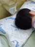 babycare婴幼儿枕A类可机洗烘干暴晒透气护颈枕硅胶枕芯哈沃伊海蓝54*36 实拍图