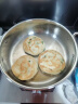 惠当家（Hui Dang Jia）电饼铛家用无涂层电煎锅多功能电热锅水煎包锅烙饼锅早餐机电煮锅304不锈钢锅HDJ-J09-30国家补贴 实拍图