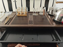 金灶（KAMJOVE）自动上水整套茶具套装 鸡翅木实木茶盘功夫茶台茶海电热茶炉K-185 鸡翅木单茶盘（不含茶艺炉） 实拍图