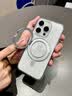 爵士驼【360°旋转支架】适用苹果15pro手机壳透明iphone15promax新款支点壳磨砂磁吸防摔全包商务简约男 【全透明】360°旋转支架|强磁吸附|赠膜 iPhone15 ProMax 实拍图