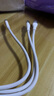 品胜（PISEN） 充电线三合一数据线6a快充100W 66W快充多功能一拖三头线套装车载适用华为小米荣耀苹果 升级款银色-1.2米【支持苹果15/16】 超级快充 实拍图