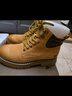 骆驼（CAMEL）休闲增高厚底户外工装男士大黄靴 G13W076024 沙漠黄/咖啡 39  实拍图