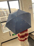 子木雅居日本七折太阳伞女防晒紫外线小巧便携遮阳口袋晴雨伞两用迷你卡片 七折-晨雾蓝【当天速发】 实拍图