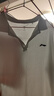 李宁翻领polo衫男士短袖衣服春夏新款夏季纯棉休闲透气半袖t恤男T 实拍图