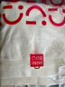名创优品（MINISO）连帽卫衣男重磅宽松春秋季休闲高级感青少年潮流外套 白 L 实拍图