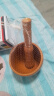 【爆款好物】家用手动打蒜泥器捣蒜器压蒜蓉蒜臼厨具研磨 原木色 实拍图