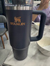 STANLEY巨无霸吸管杯水杯保温杯大容量办公车载不锈钢杯子887ML-暮光灰 实拍图
