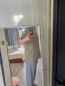 真维斯（Jeanswest）2件装重磅华夫格短袖t恤男夏季美式潮流内搭宽松肌理感运动半袖男 【2件装】白(纯色)+棕榈绿(纯色) L (175) (收藏加购优先发) 实拍图