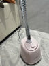 康佳（KONKA）挂烫机小型家用双杆立式手持式蒸汽熨烫机单杆立式家用熨斗蒸汽挂烫机带烫板商用服装店商用服装店 樱花粉【塑料喷头+无烫衣板】 实拍图