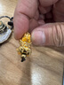 一只小鹿高档纯黄铜貔貅汽车钥匙扣钥匙挂件招圈环坠手编链绳男女饰品礼财 精致款  黄铜六字真言貔貅钥匙扣 实拍图