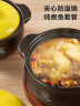 荣事达（Royalstar）砂锅煲汤熬药煮粥焖饭砂锅陶瓷炖汤沙锅家用养生汤锅瓦煲瓦罐6.8L 实拍图