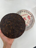 颂益香俩饼714克 正宗云南勐海老普洱茶熟茶饼普洱古树纯料08年老班章 口粮款熟茶714g 实拍图