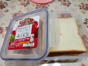 ASVEL冰箱保鲜盒塑料密封盒食品收纳盒冷冻可微波炉加热饭盒便当盒 正方形 1050ml 实拍图