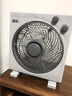 骆驼转页扇宿舍风扇台式鸿运扇床上家用静音电风扇学生小电扇 骆驼转页扇灰色【定时款】（三挡调节） 实拍图