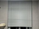 美尔耐铝合金百叶窗帘卫生间遮光升降办公室浴室厕所定制可选免打孔安装 6022哑光白色 1平方米 实拍图