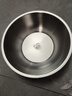 欧乐多（Olodo）德国304不锈钢盆加厚汤盆洗菜盆大号和面盆打蛋盆厨房盆料理盆子 加厚平底【26cm】可电磁炉加热 实拍图