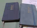 烫金文字款A7记事本口袋本随身携带小本子便携式迷你手账本 皮面本2本 烫金款 实拍图