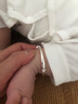 中国黄金（CHINA GOLD）银手镯婴儿足银童镯生肖蛇龙年岁岁平安本命年宝宝镯满月周岁礼物 约24±1g（生肖马手镯） 实拍图
