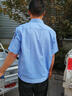 似晨缤纷夏季保安服短袖衬衫套装男安保制服门卫作训执勤服保安工作服定制 实拍图