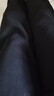 每时休闲裤女秋冬加绒加厚宽松直筒女裤阔腿裤子女装新款8317H黑4XL 实拍图