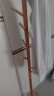 家逸衣架落地衣帽架卧室实木挂衣架立式晒衣架办公室置衣服架子 实拍图