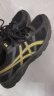 亚瑟士ASICS男鞋网面跑鞋缓震透气运动鞋轻量跑步鞋GEL-CONTEND 4 黑色/金色013 42 实拍图